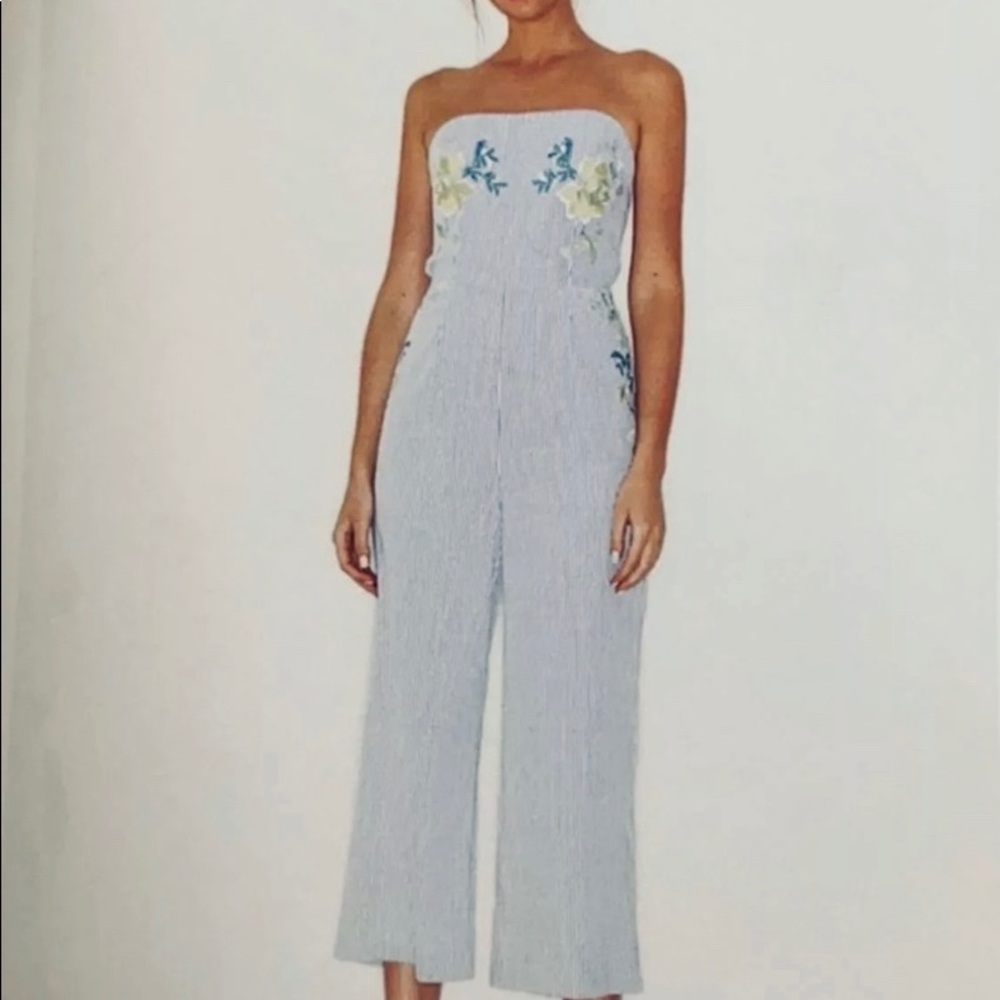 Embroidered jumpsuit